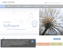 Tablet Screenshot of com-active.de